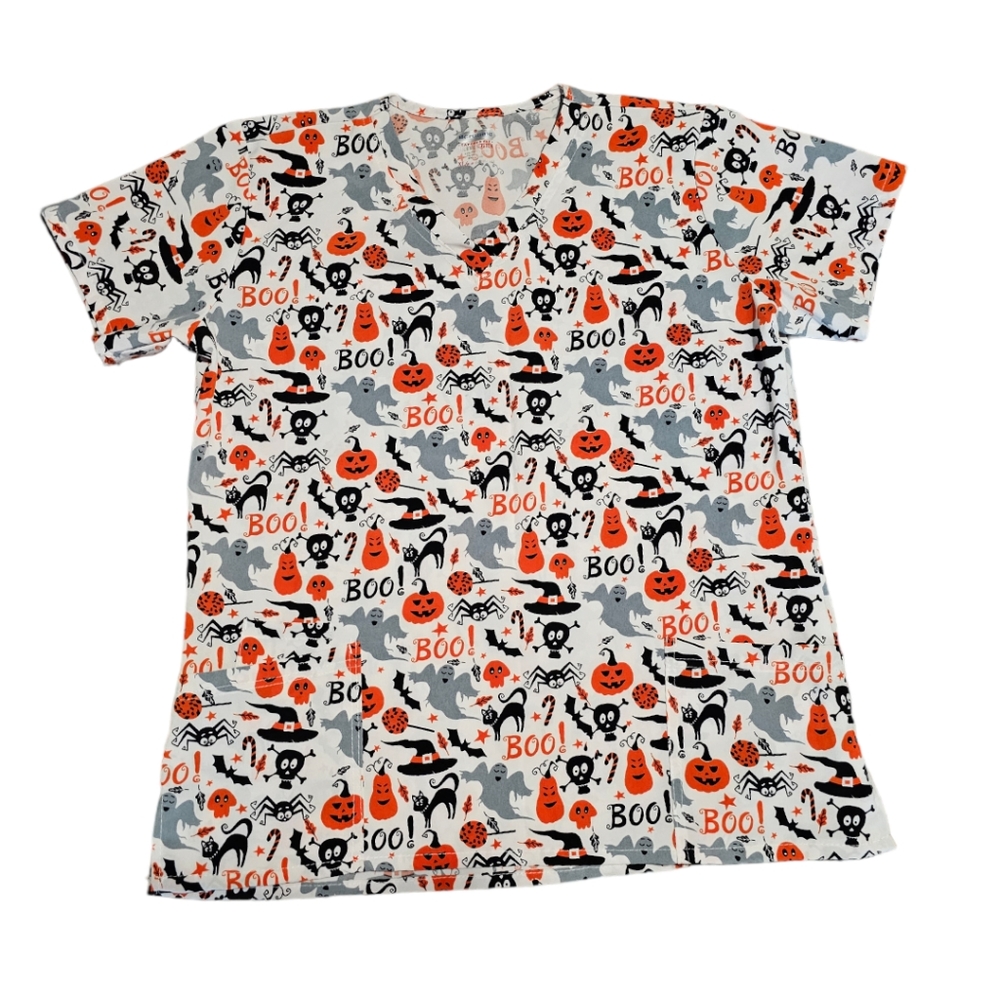 Halloween Nurse Scrub Size XL ScrubAid